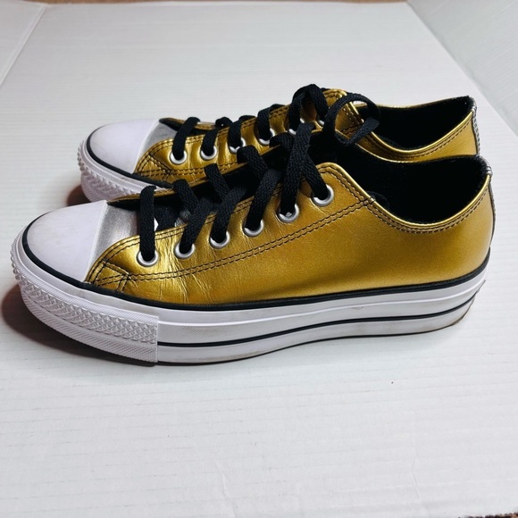 CONVERSE Chuck Taylor All Star Lift Low Top Sneakers Size 8 - Picture 6 of 10